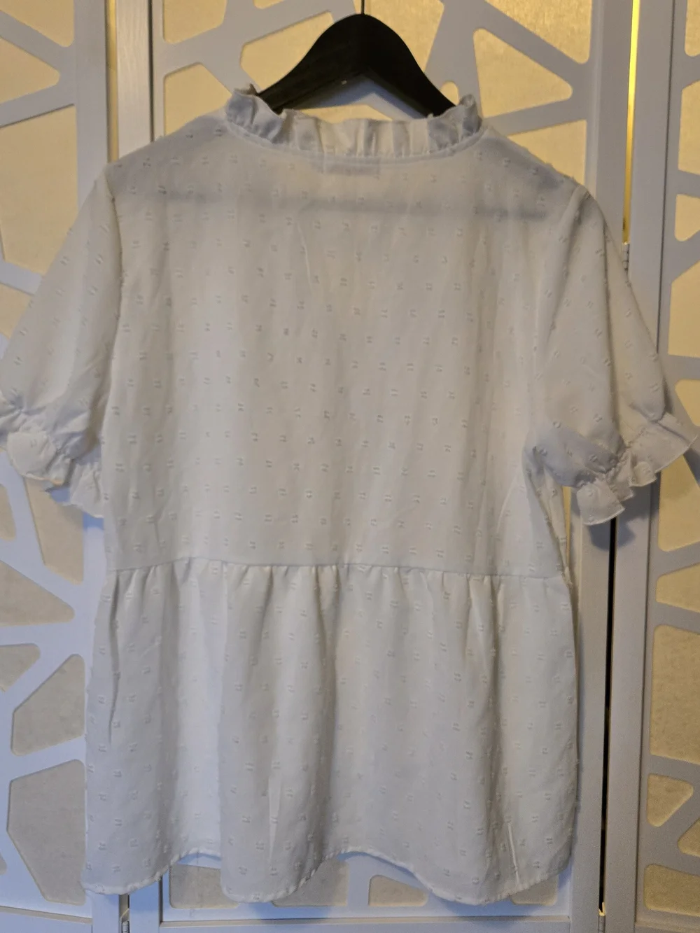 SASA | Ruffle Neck Blouse - Picture 4 of 4